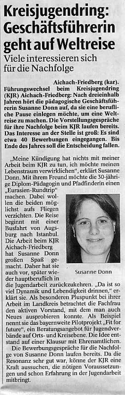 Pressebericht Friedberger Allgemeine