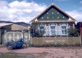 Holzhaus in Baikalskoe